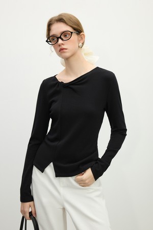 WD_Design knot long sleeve top