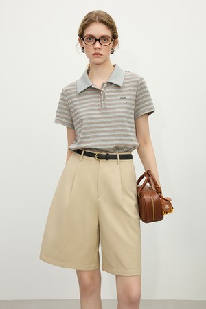 WD_High waist short pants