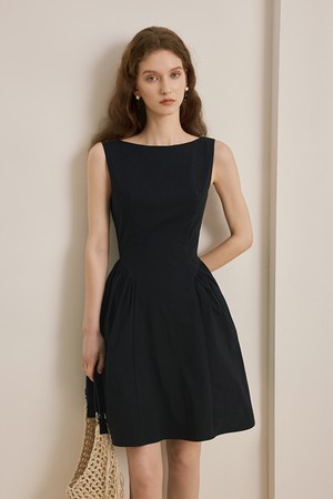 Umbrella waist dress_2color