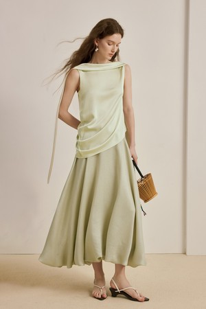Temperament cloud puffy skirt_3color