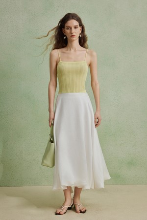 Temperament cloud puffy skirt_3color