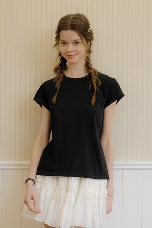 Basic short sleeves top_2color