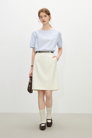Simple temperament skirt