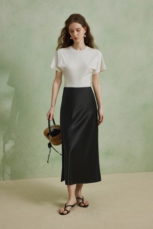 Romantic a-line skirt_3color