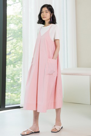 Loose cool overall dress_2color