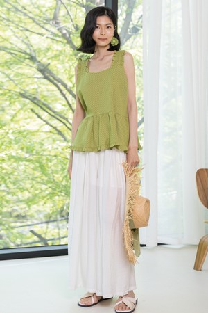 Summer solid color pants_2color