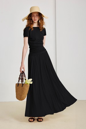 Elegance goddess pleated skirt_2color