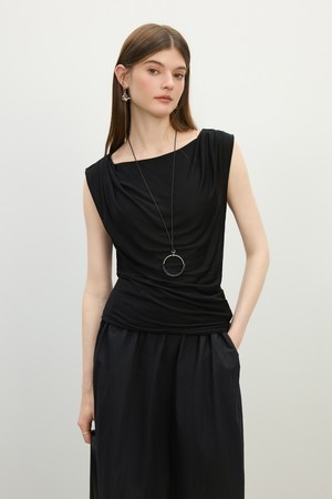 Summer sleeveless top_2color