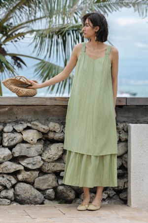 Slip high-end beach dress