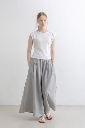 Loose hem pants_2color