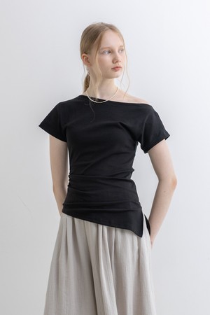 Irregular hem top_3color