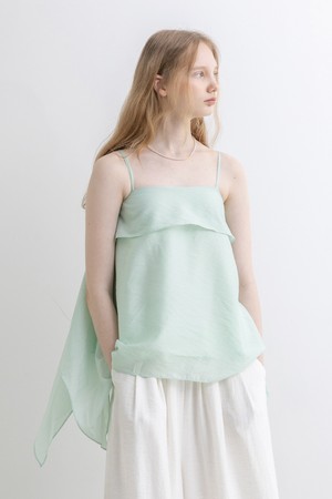 Elegant camisole top_GREEN