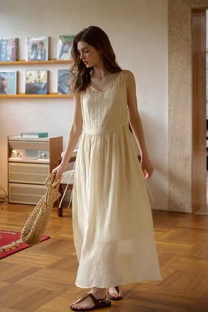 ★Cest Moidew★ Cest_Floral ruffle sleeveless dress 1.STATE Women's Floral Smocked Cascade-Ruffle Halter Maxi