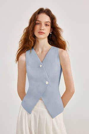 Classic temperament vest_2color