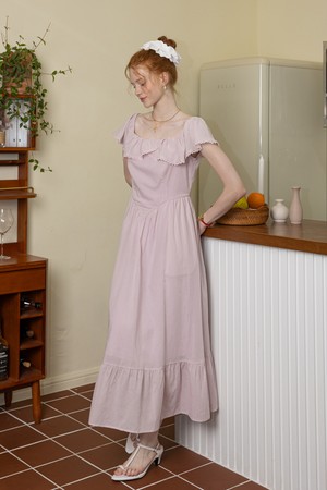 DD_Ruffled lovely dress_2color