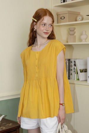 Sunset dusk losse top_GOLDENROD