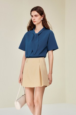 Temperament anti-walk skirt pants