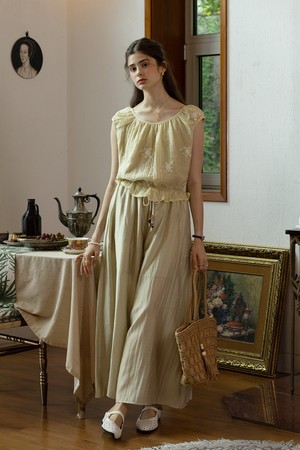 Cool loose casual pants_2color