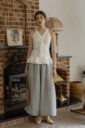 Cool loose casual pants_2color