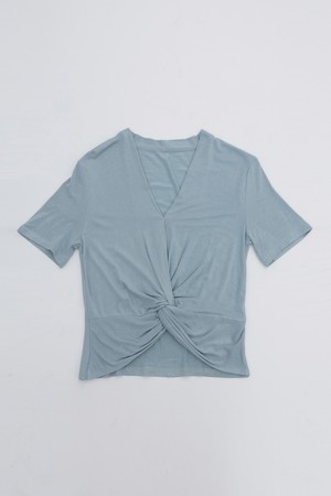 Waist design kint top_2color