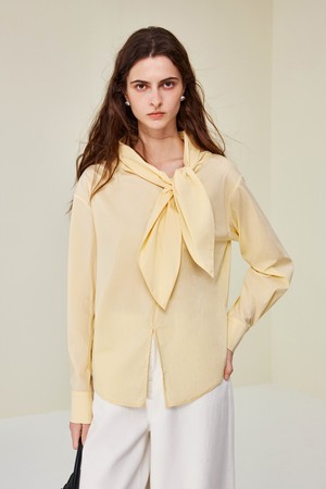slit cotton top_2color
