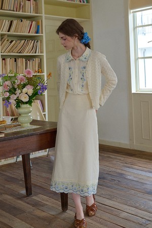 Temperament doll collar skirt