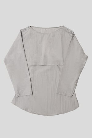 Solid color autumn two-piece blouse_3color