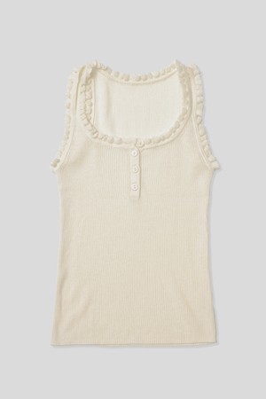 Double straps knit vest_3color