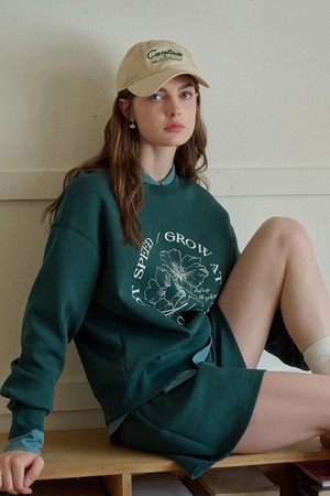 Printed custom sweatshirt_2color