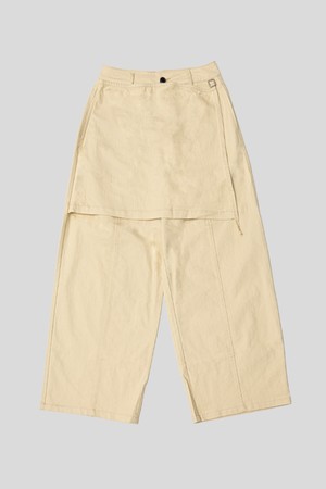 Loose apron pants_3color
