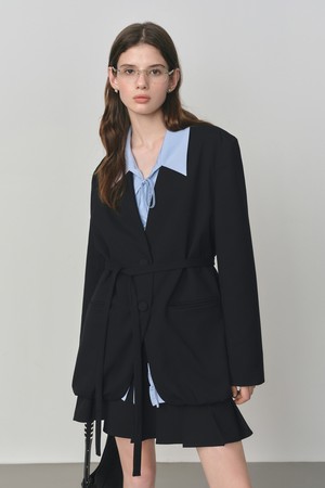 DUNDROP] DD_Lace sling tube top dress_2color