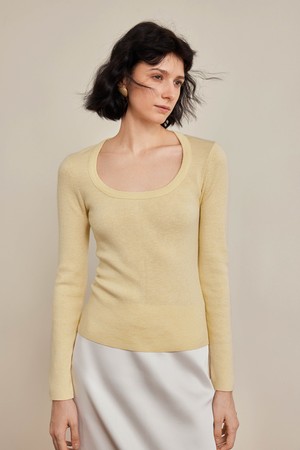 Versatile long-sleeved top_2color