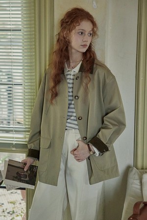 Corduroy work jacket