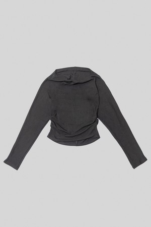 One-shoulder hot top_4color