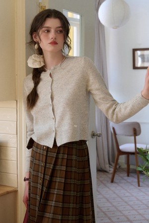 Sweater knitted cardigan_5color