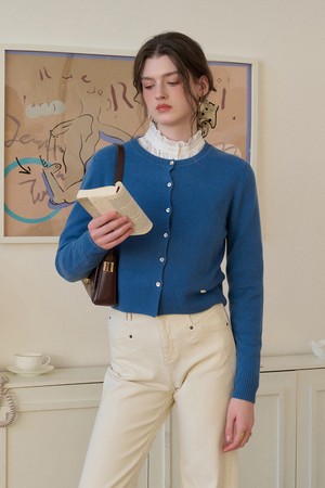 Sweater knitted cardigan_5color