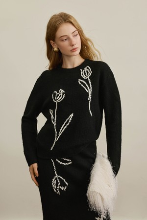 Tulip flower design top