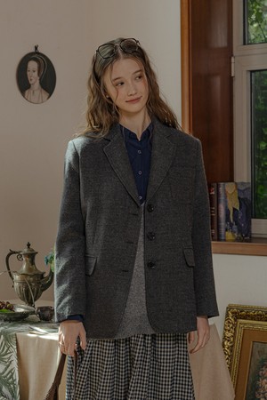 Autumn loose blazer_2color