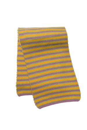 Colorblock stripes muffler_6color