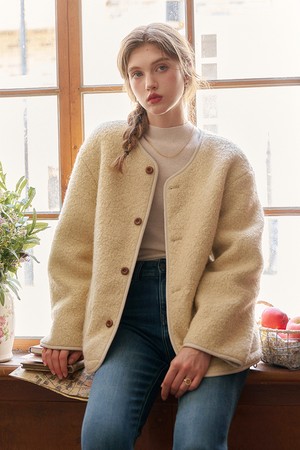 Circle two cotton jacket