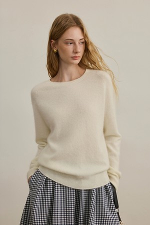 Solid color loose knit_4color