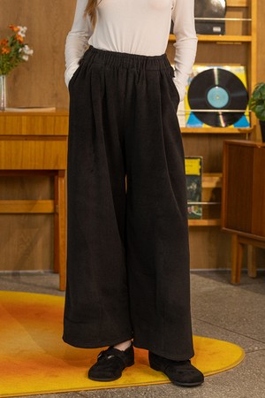 DD_Cozy fleece wide pants_2color