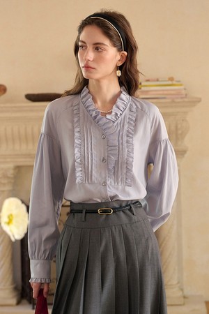 Fungus lace blouse_2color