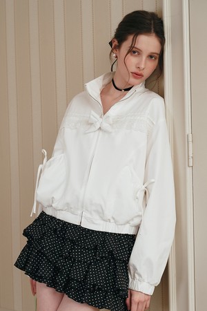 Cest_Ribbon lace jacket