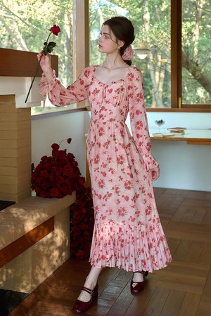 SR_Long sleeve floral dress