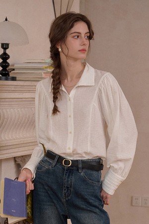 SR_Jacquard white shirt