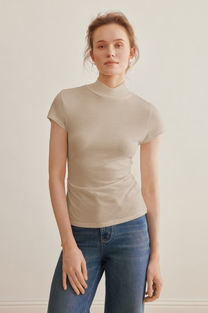 Short-sleeved versatile top_4color