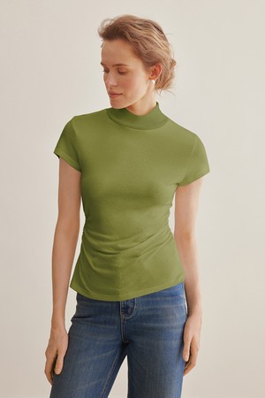 Short-sleeved versatile top_4color