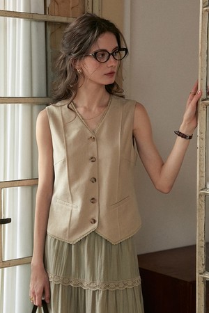 French old style vest