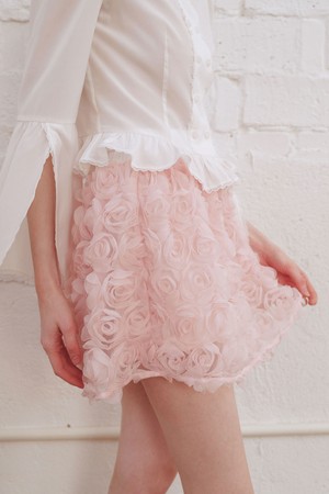 Rose garden banding skirt